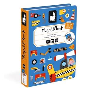 Janod Magneti'book Racing Adventure - Vehicles